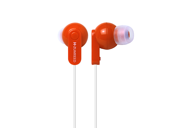 ZUMREED ZHP-017 Canal Type Earphone RED