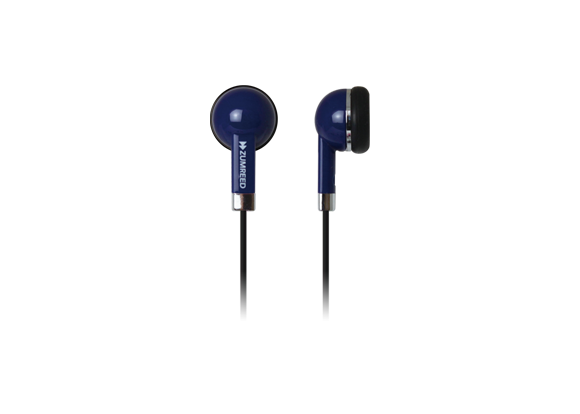 ZUMREED ZHP-019  Inner Ear Type Earphones Blue 