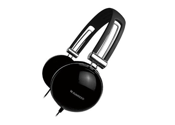 ZUMREED ZHP-400 Portable Stereo Headphone Black