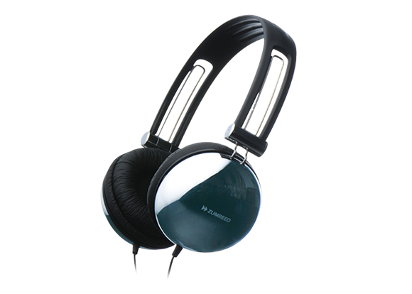 ZUMREED ZHP-400 Portable Stereo Headphone Silver