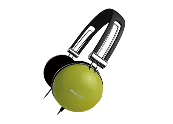 ZUMREED ZHP-400 Portable Stereo Headphones Olive