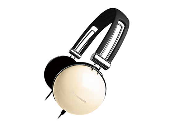 ZUMREED ZHP-400 Portable Stereo Headphone Cream