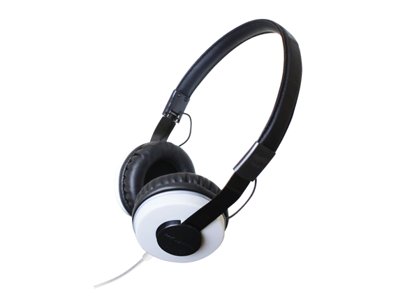 ZUMREED ZHP-500 Portable Stereo Headphones White